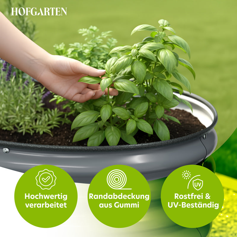 HOFGARTEN QuickGrow XL Metall Hochbeet | 78 cm Beethöhe