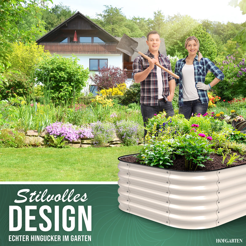 HOFGARTEN QuickGrow, 6-in-1 Metall Hochbeet