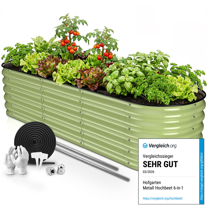 HOFGARTEN QuickGrow, 6-in-1 Metall Hochbeet
