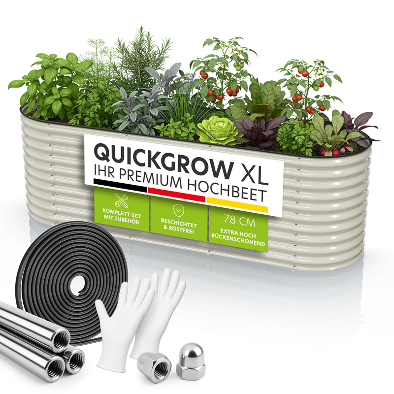 HOFGARTEN Metall-Hochbeet 'QuickGrow XL' (78 cm Beethöhe)