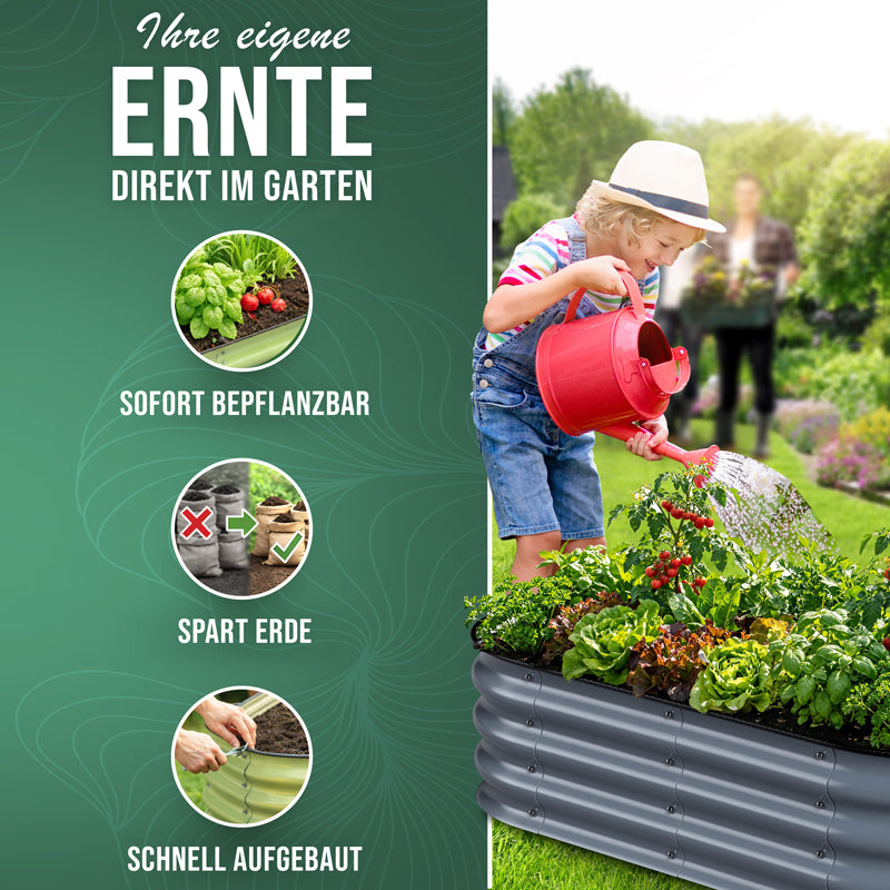 HOFGARTEN QuickGrow Compact, Metall Hochbeet