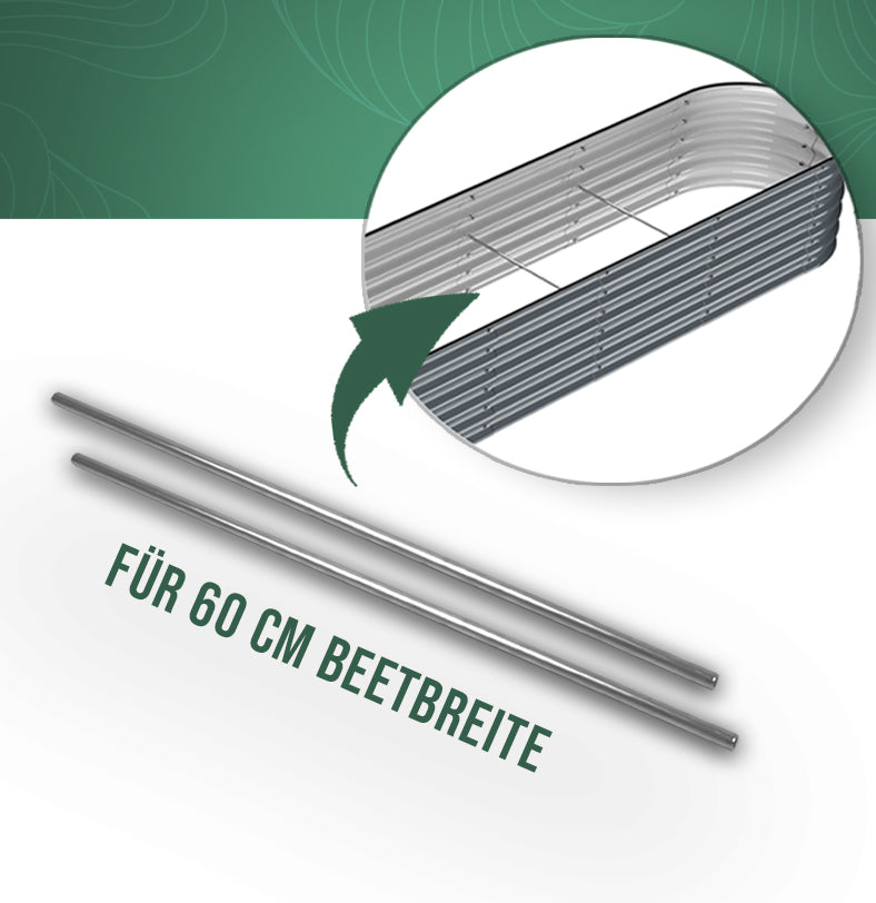 Querstreben für 60 cm Beetbreite