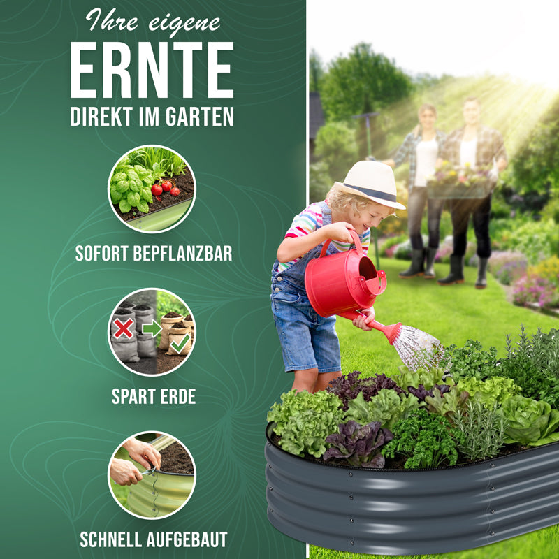 HOFGARTEN QuickGrow Compact, Metall Hochbeet