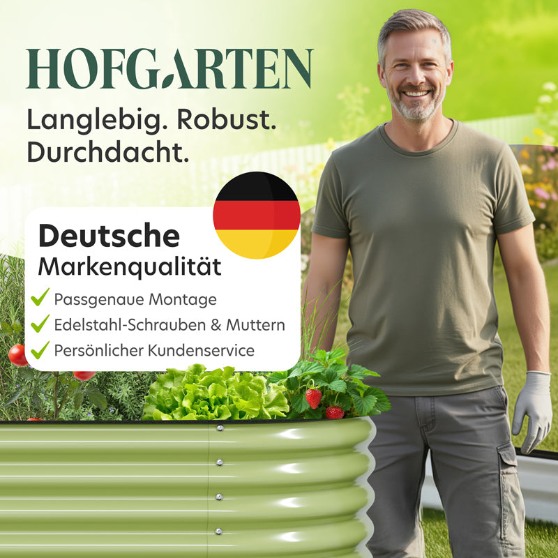 HOFGARTEN Metall-Hochbeet 'QuickGrow XL' (78 cm Beethöhe)