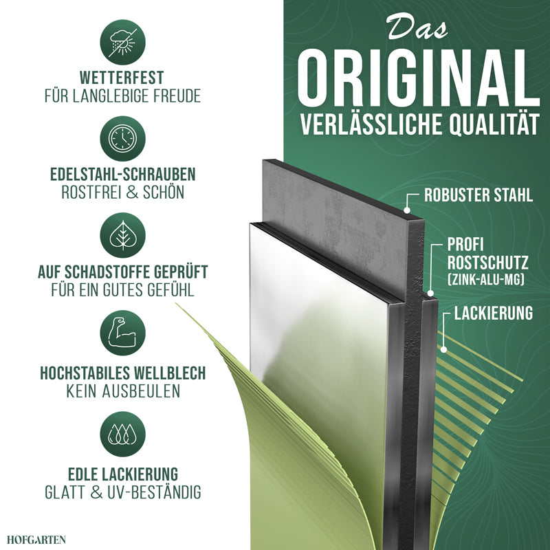 HOFGARTEN QuickGrow Compact, Metall Hochbeet