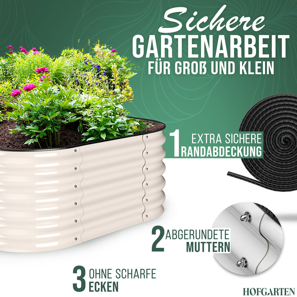 HOFGARTEN QuickGrow, 6-in-1 Metall Hochbeet