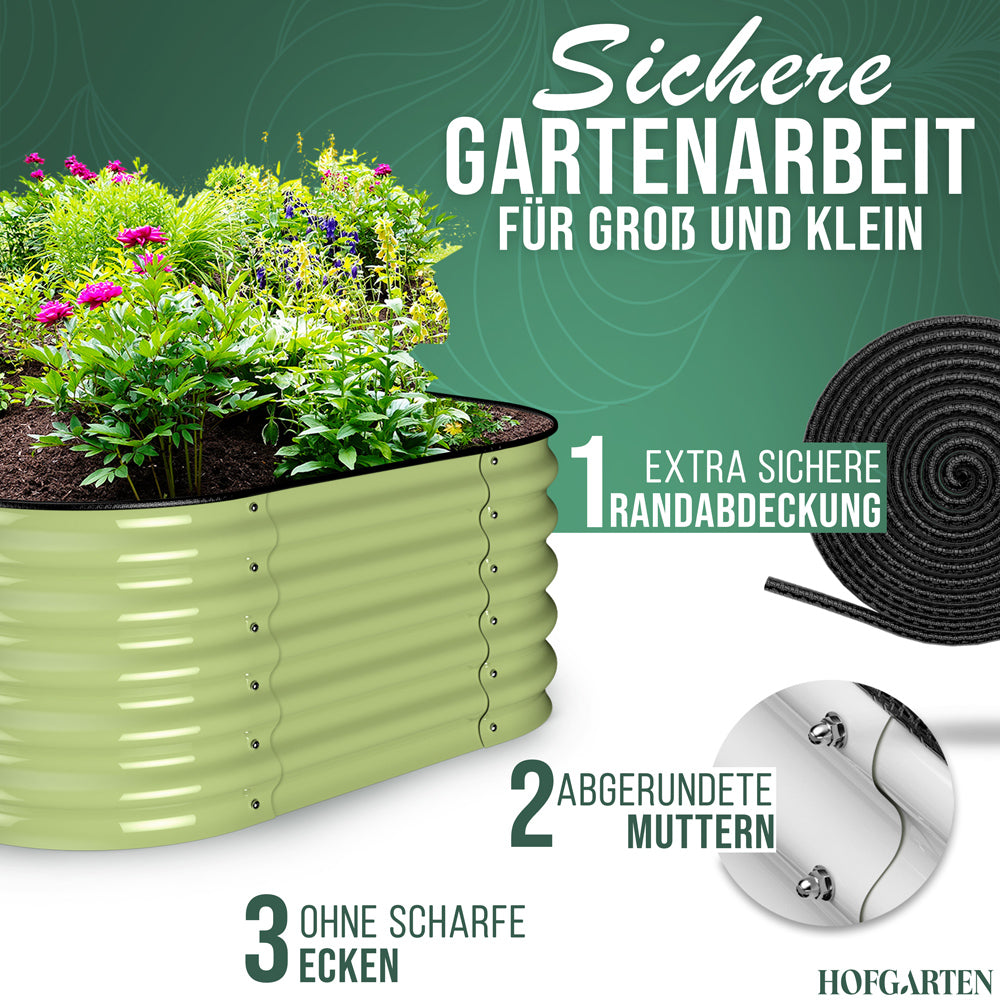 HOFGARTEN QuickGrow, 6-in-1 Metall Hochbeet