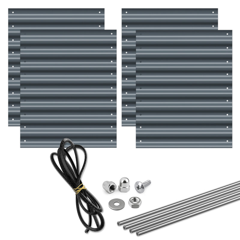 HOFGARTEN Hochbeet Erweiterungs-Kit | Passend für 42 cm oder 64 cm Beethöhe (Bitte wählen)