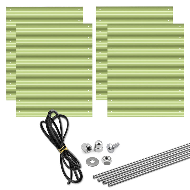 HOFGARTEN Hochbeet Erweiterungs-Kit | Passend für 42 cm oder 64 cm Beethöhe (Bitte wählen)